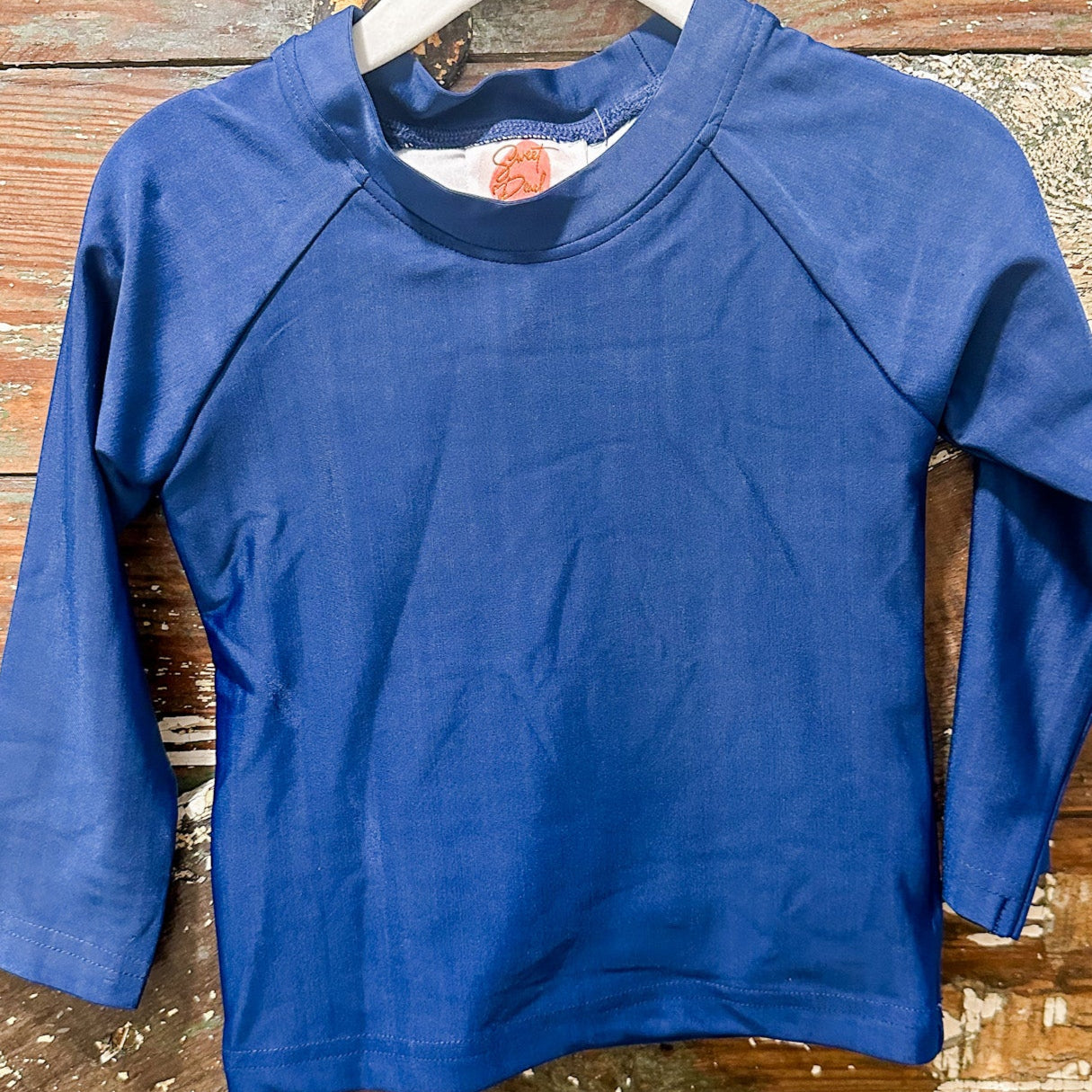 RWB Swim Collection - Navy Rashguard Swim Shirt