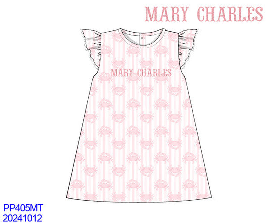 Cutie Crabs Girls Dress