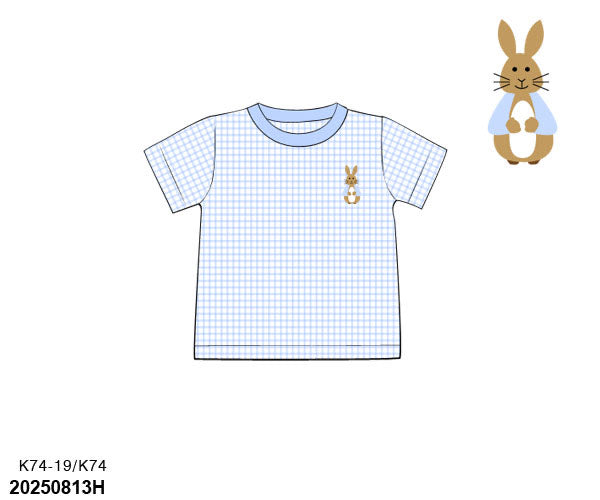 Easter Boys Chocolate Bunnies Crew Shirt