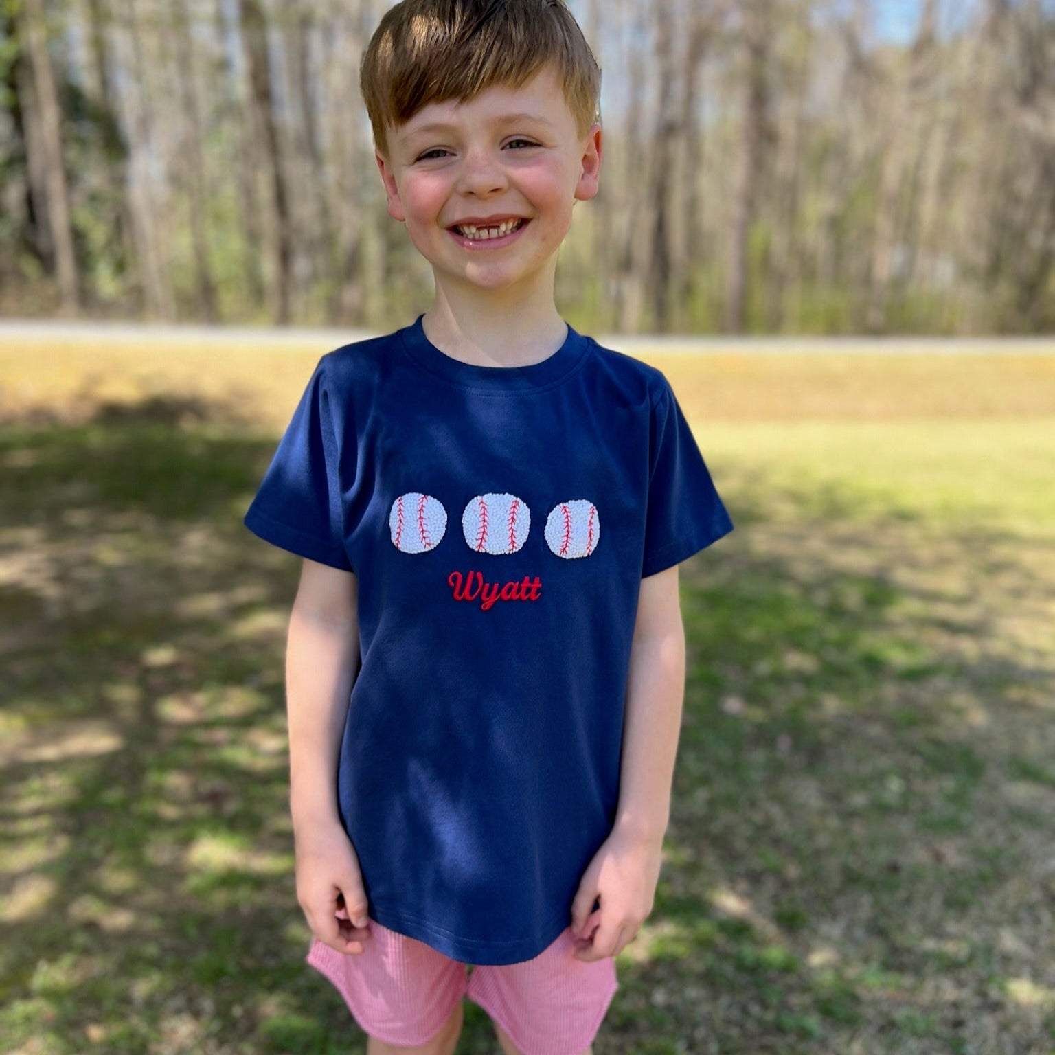 Play Ball Boy Short Set