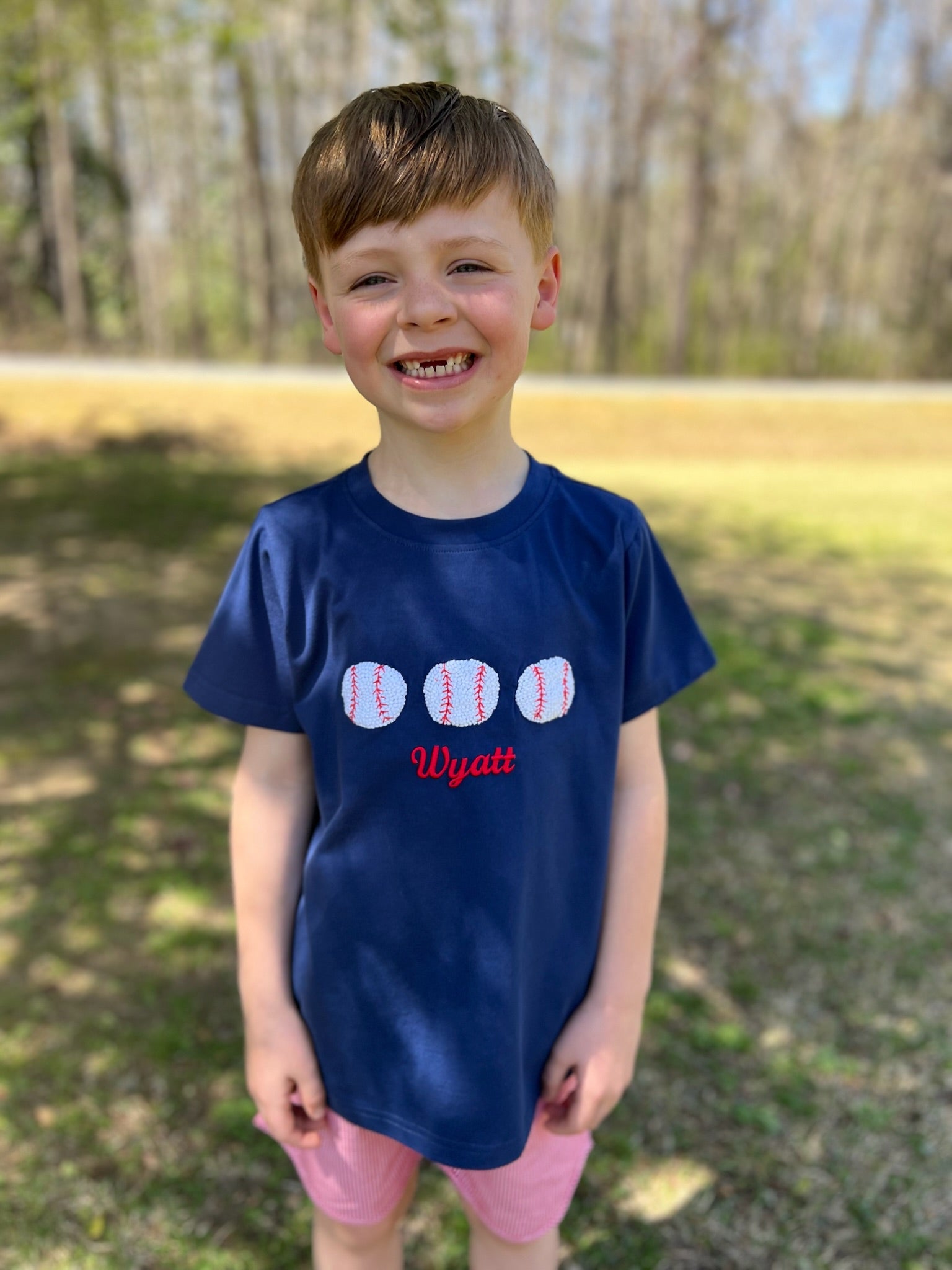 Play Ball Boy Short Set