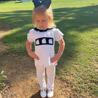 Spooky Girls Ghost Pants Set