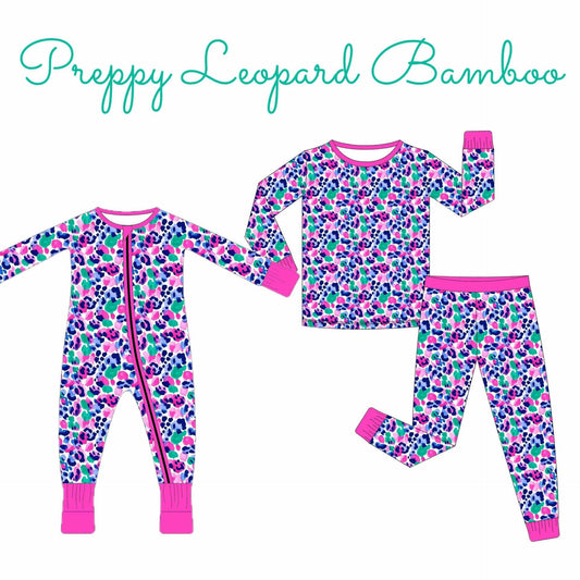 Preppy Leopard Bamboo