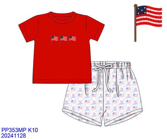 Oh Say Can You Sea Boys Shorts Set