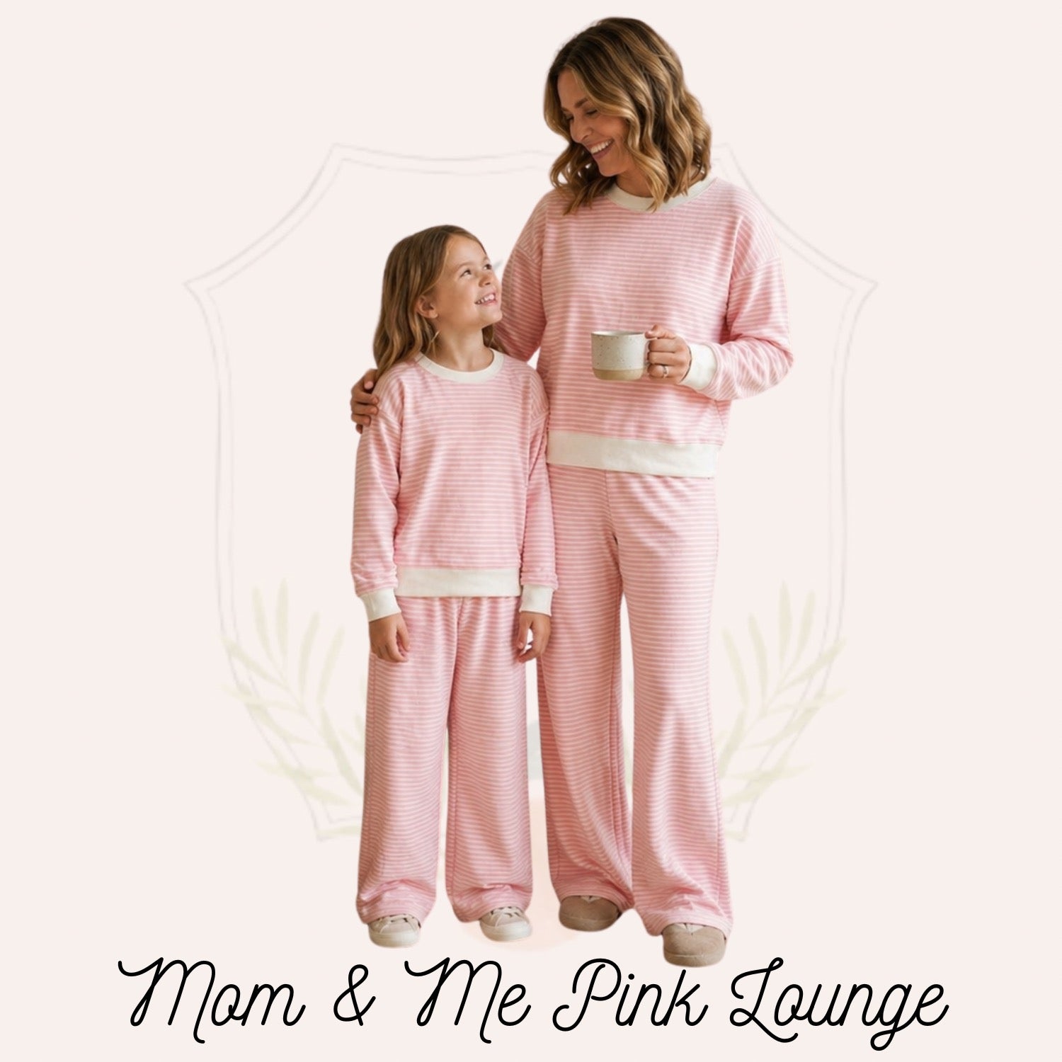 Pink Mom & Me Striped Loungewear Sets - ETA NOVEMBER