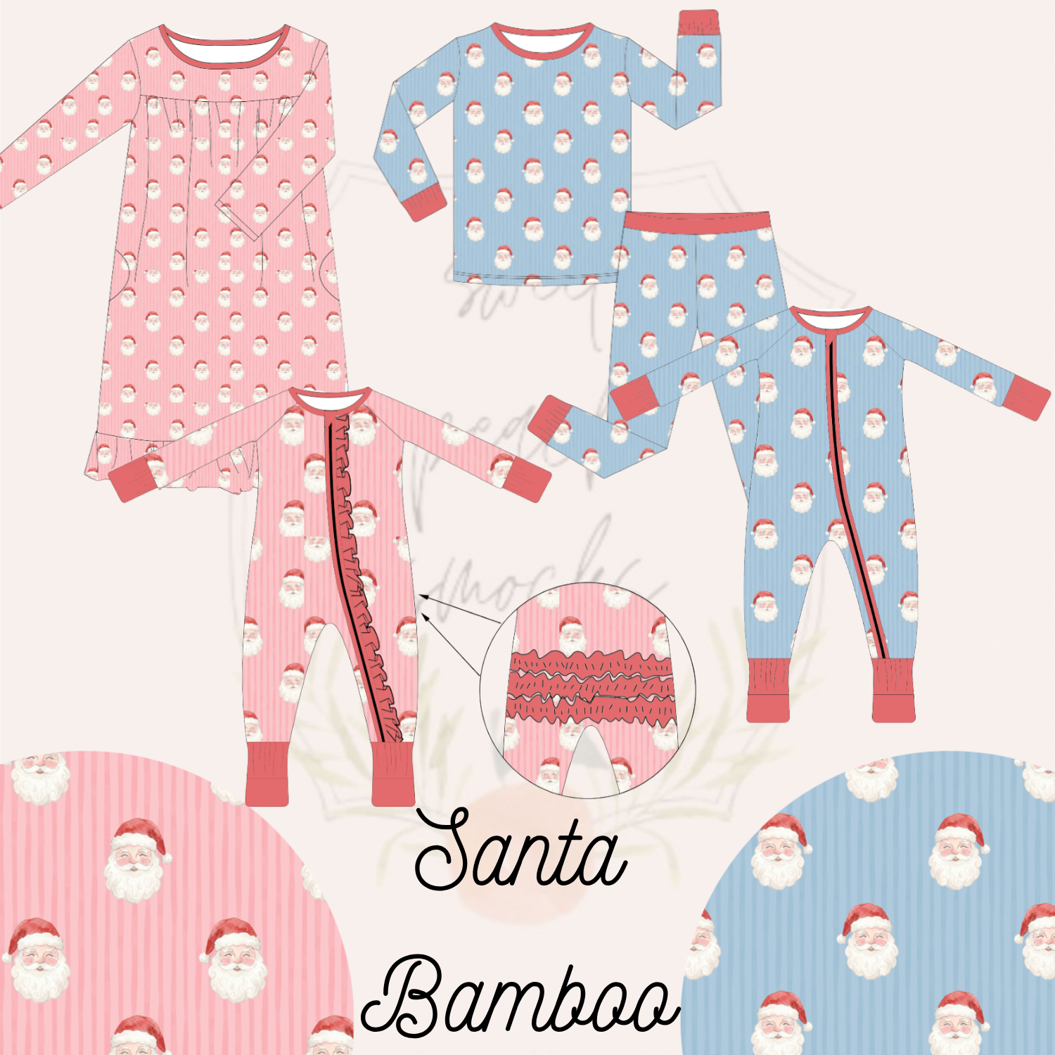 Santa Bamboo Loungewear - ETA NOVEMBER