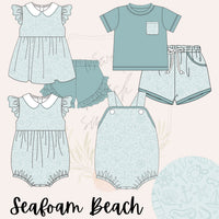 Girls Ruffle Seafoam Bubble