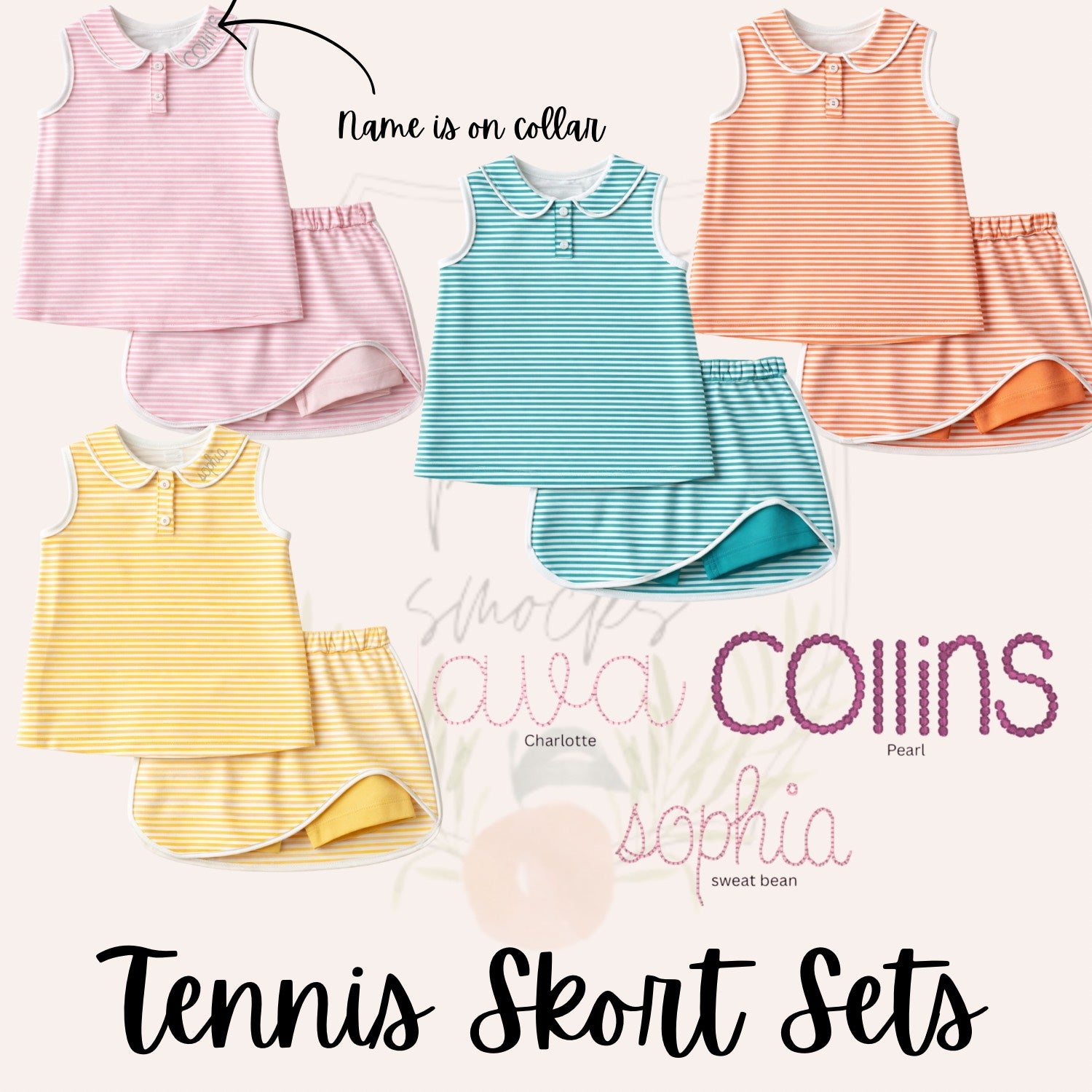 Tennis Skort Sets