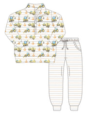 Construction Boys Jogger Set