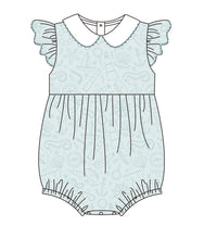 Girls Ruffle Seafoam Bubble