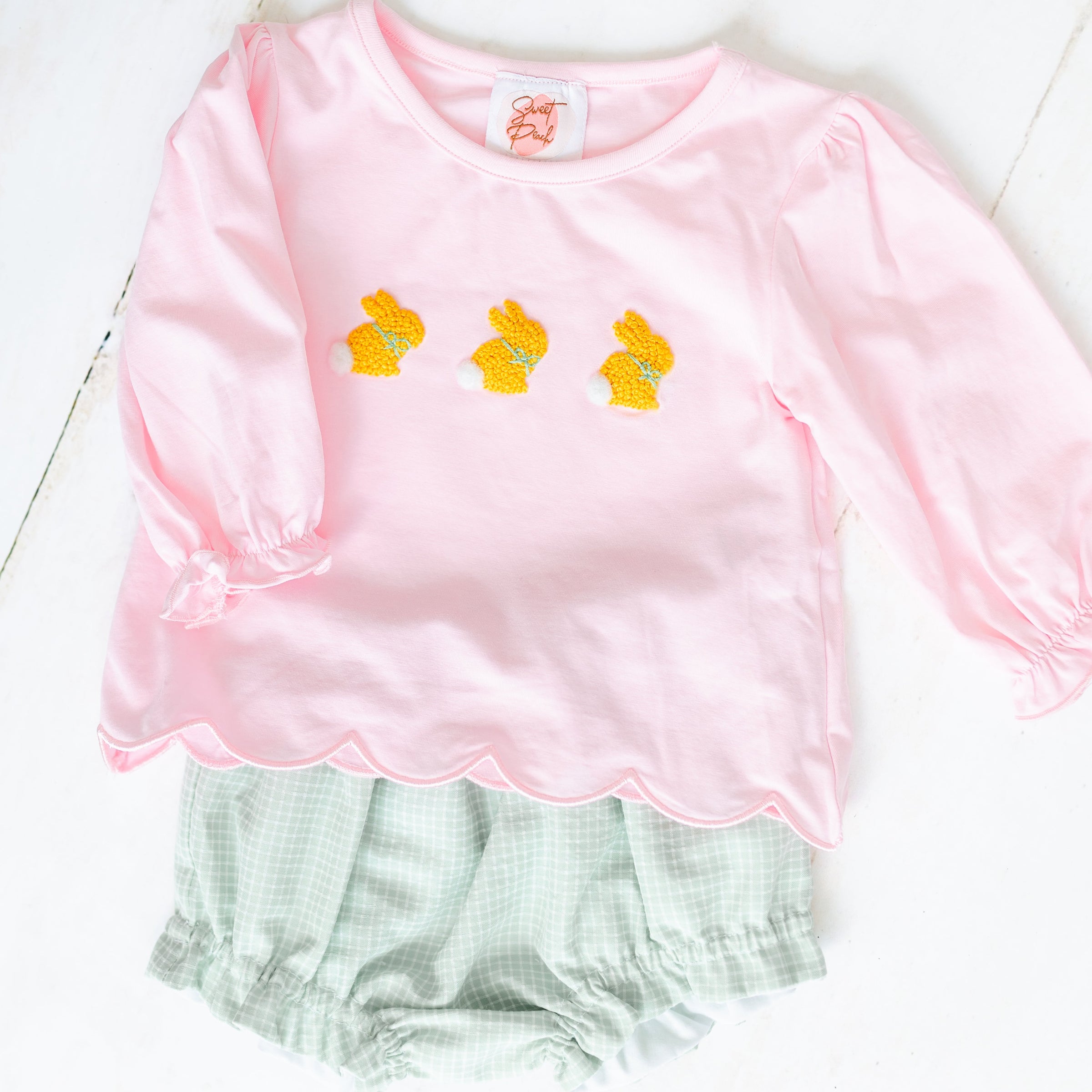 Here Comes Peter Cottontail Collection - Girl Diaper Set