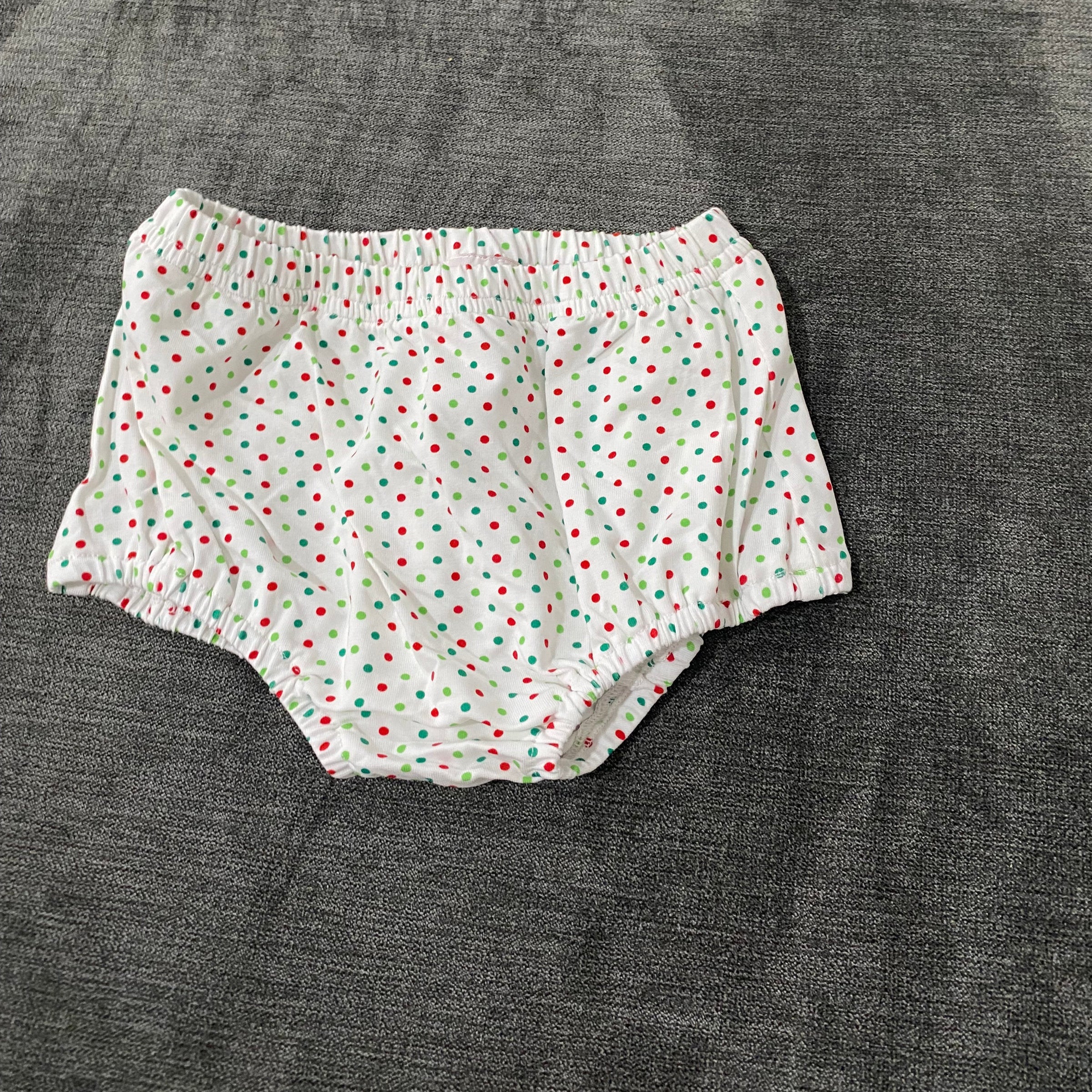 Diaper Cover Collection - Red/Green Bitty Dot