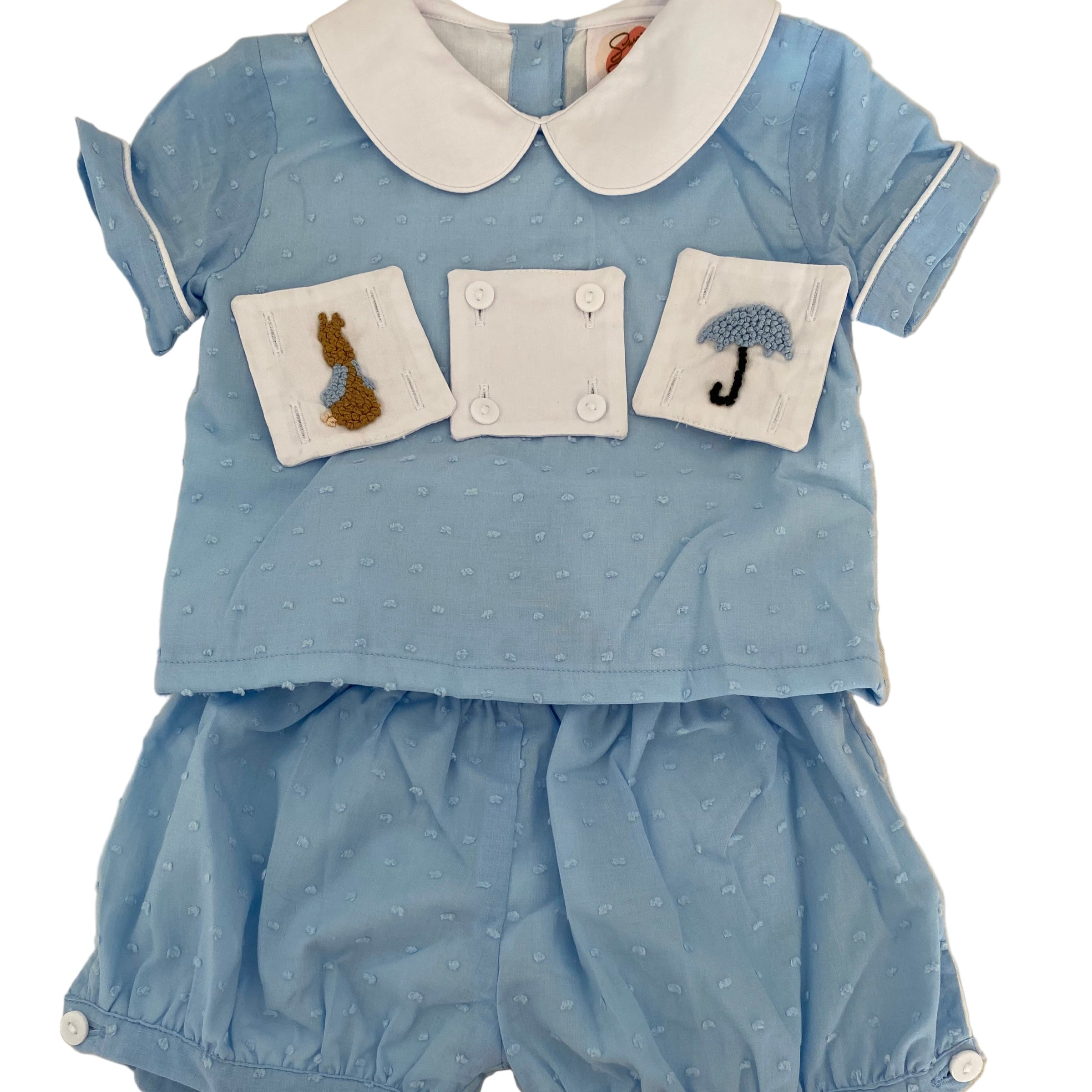 Three Tab Collection- Boy Short Set